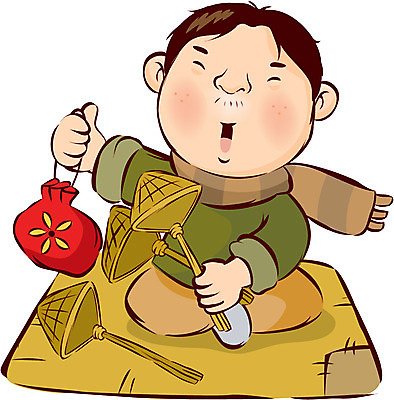 EPS 캐릭터 계절 남자 초등학생 어린이 겨울 일러스트 복주머니 한명 사람 소년 절기 아저씨 복조리 동지 남자만 남자한명만 어린이만 소년만 소년한명만 국내일러스트 일러캐릭터 1 학생 전통소품 파일형식 벡터