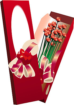 EPS 클립아트 식물 꽃잎 화초 줄기 꽃다발 프로포즈 잎 일러스트 화이트데이 발렌타인데이 선물 사랑 사람없음 선물상자 장미 흰색 하트 애정표현 꽃상자 국내일러스트 모양 꽃 감정 컬러 데이이벤트 상자 표현 파일형식 벡터