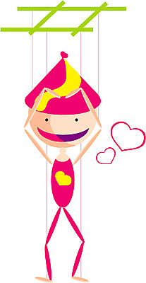 EPS 클립아트 캐릭터 인형 일러스트 선물 사람없음 장난감 오브젝트 마리오네트 줄인형 일러캐릭터 파일형식 벡터