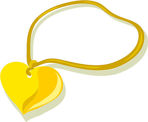 EPS 잡화 일러스트 목걸이 장신구 선물 사랑 사람없음 하트 보석 애정표현 팬던트 국내일러스트 모양 감정 표현 광석 파일형식 벡터