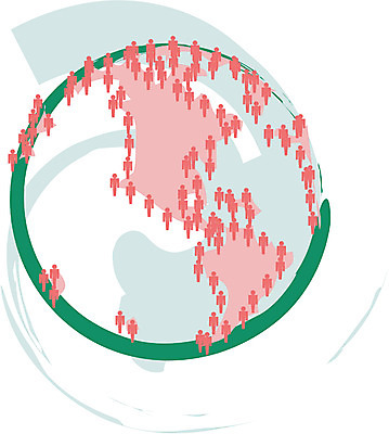 EPS 지구 일러스트 사람 사람없음 세계 글로벌 우주 봄 행성 심볼 인구 국내일러스트 계절 파일형식 벡터