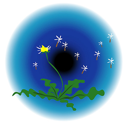 EPS 클립아트 식물 사계절 계절 꽃 일러스트 자연 사람없음 봄 민들레 민들레홀씨 꽃씨 국내일러스트 생태계 파일형식 벡터