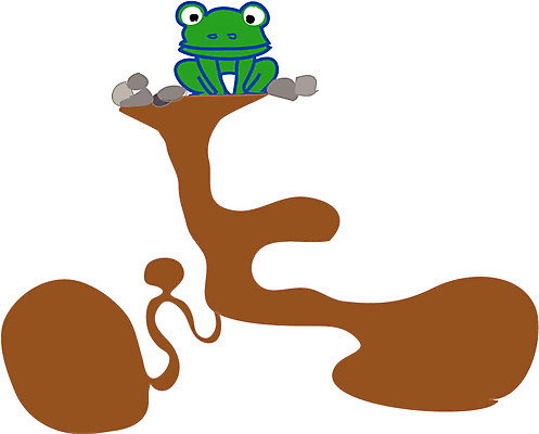 EPS 클립아트 동물 척추동물 사계절 계절 일러스트 자연 개구리 양서류 사람없음 봄 땅 청개구리 겨울잠 땅속 국내일러스트 잠 생태계 파일형식 벡터