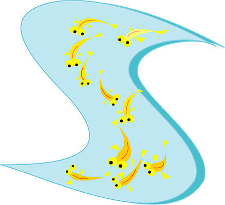 EPS 클립아트 동물 척추동물 사계절 계절 일러스트 자연 개구리 양서류 사람없음 봄 연못 올챙이 국내일러스트 생태계 파일형식 벡터