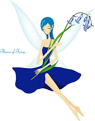 EPS 캐릭터 여자 컬러 일러스트 상상 요정 한명 사람 20대 성인 파란색 상상캐릭터 방울꽃 꽃의요정 여자만 여자한명만 성인여자만 청년만 청년여자만 성인한명만 청년여자한명만 성인여자한명만 성인만 국내일러스트 일러캐릭터 1 꽃 청년 파일형식 벡터