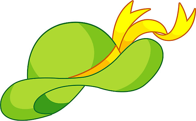 EPS 클립아트 모자 잡화 일러스트 사람없음 봄 중절모 여성용품 클로슈 야유회 국내일러스트 모자_잡화 계절 오브젝트 파일형식 벡터