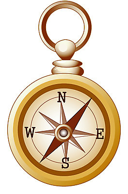 EPS 과학 일러스트 피곤 실험기구 사람없음 나침반 방향 오브젝트 길잡이 국내일러스트 컨셉 파일형식 벡터