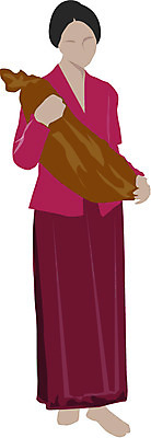EPS 클립아트 외국인 옷 여자 외국문화 일러스트 한명 사람 인종 20대 성인 전통의상 인도네시아 인도문화 사롱 여자만 여자한명만 성인여자만 청년만 청년여자만 성인한명만 청년여자한명만 성인여자한명만 성인만 국내일러스트 1 동양문화 전통 아시아 문화 청년 인도_나라 파일형식 벡터