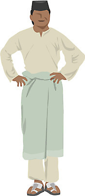 EPS 클립아트 외국인 옷 남자 일러스트 한명 사람 인종 20대 성인 전통의상 말레이시아 사롱 남자만 남자한명만 성인남자만 청년만 청년남자만 청년남자한명만 성인한명만 성인남자한명만 성인만 국내일러스트 1 전통 아시아 청년 파일형식 벡터