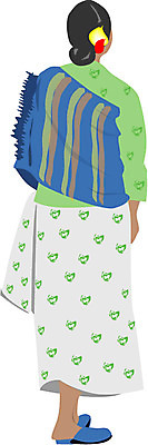 EPS 클립아트 외국인 옷 여자 외국문화 일러스트 한명 사람 인종 20대 성인 전통의상 네팔 네팔문화 여자만 여자한명만 성인여자만 청년만 청년여자만 성인한명만 청년여자한명만 성인여자한명만 성인만 국내일러스트 1 동양문화 전통 아시아 문화 청년 파일형식 벡터