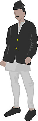 EPS 클립아트 외국인 옷 남자 외국문화 일러스트 한명 사람 인종 20대 성인 전통의상 네팔 네팔문화 네팔전통의상 스루와르 남자만 남자한명만 성인남자만 청년만 청년남자만 청년남자한명만 성인한명만 성인남자한명만 성인만 국내일러스트 1 동양문화 전통 아시아 문화 청년 파일형식 벡터