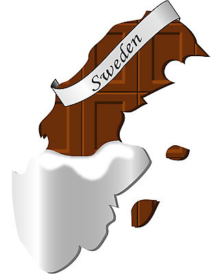 EPS 클립아트 해외 나라 지구 음식 지도 일러스트 디저트 발렌타인데이 스웨덴 사람없음 세계 초콜릿 지명 국내일러스트 데이이벤트 북유럽 파일형식 벡터