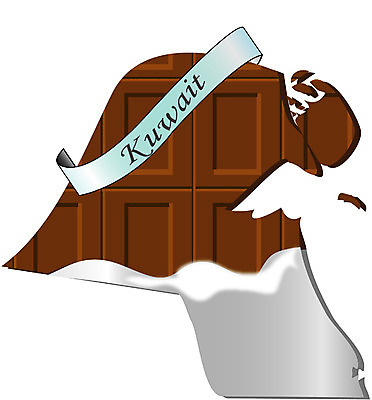 EPS 클립아트 해외 나라 지구 음식 지도 일러스트 디저트 발렌타인데이 사람없음 세계 초콜릿 쿠웨이트 지명 국내일러스트 중동 데이이벤트 파일형식 벡터