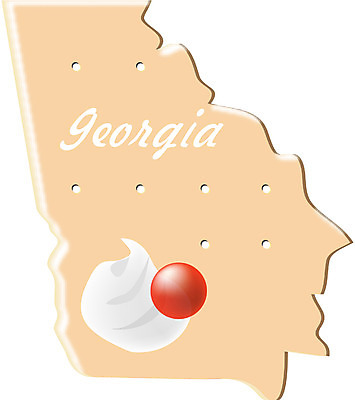 EPS 클립아트 해외 나라 지구 음식 지도 일러스트 디저트 사람없음 세계 쿠키 제과 과자 조지아 지명 국내일러스트 제과제빵 동유럽 파일형식 벡터