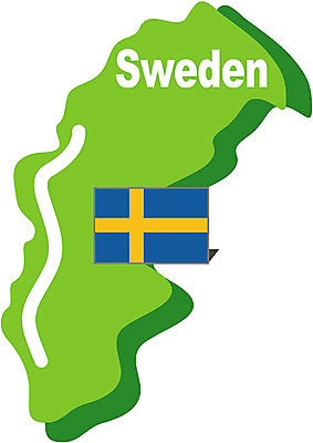 EPS 클립아트 해외 유럽 나라 지구 외국문화 지도 일러스트 스웨덴 사람없음 세계 지명 국내일러스트 문화 북유럽 파일형식 벡터