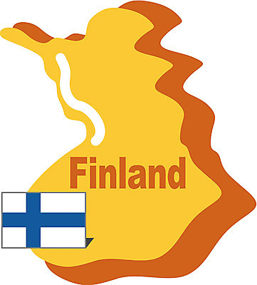 EPS 클립아트 해외 유럽 나라 지구 외국문화 지도 일러스트 핀란드 사람없음 세계 국기 지명 국내일러스트 문화 북유럽 파일형식 벡터