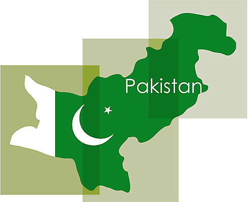 EPS 클립아트 나라 아시아 지구 외국문화 지도 일러스트 사람없음 세계 국기 영토 국토 파키스탄 지명 국내일러스트 문화 파일형식 벡터