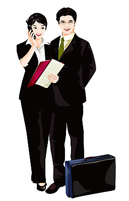 EPS 여자 남자 서류가방 가방 일러스트 비즈니스 사람 두명 사무실 업무 직장인 비즈니스맨 비즈니스우먼 비즈니스캐릭터 문서 통화 일러캐릭터 직업 캐릭터 잡화 모션 작업 파일형식 벡터