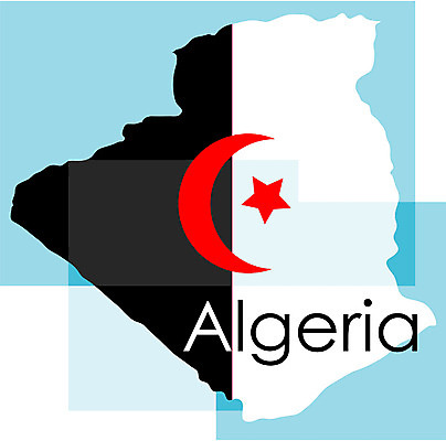 EPS 클립아트 나라 지구 외국문화 지도 일러스트 아프리카 사람없음 세계 국기 영토 국토 알제리 지명 국내일러스트 문화 파일형식 벡터