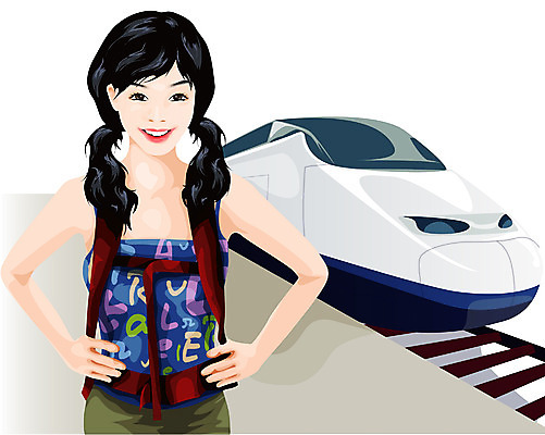 EPS 라이프스타일 웰빙 계절 여자 여행 일러스트 배낭 휴가 한명 사람 20대 성인 기찻길 기차 기차역 여자만 여자한명만 성인여자만 청년만 청년여자만 성인한명만 청년여자한명만 성인여자한명만 성인만 국내일러스트 1 육상교통 가방 대중교통 청년 생활 역 파일형식 벡터