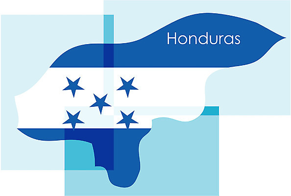 EPS 클립아트 나라 지구 외국문화 지도 일러스트 아메리카 사람없음 세계 중앙아메리카 국기 영토 국토 온두라스 지명 국내일러스트 문화 대륙 파일형식 벡터