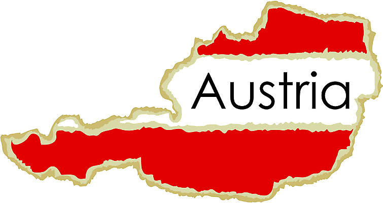 EPS 클립아트 유럽 나라 지구 외국문화 지도 일러스트 사람없음 세계 오스트리아 국기 영토 국토 오스트리아문화 지명 국내일러스트 문화 서양문화 파일형식 벡터