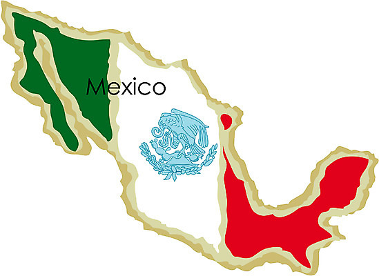 EPS 클립아트 나라 지구 외국문화 지도 일러스트 멕시코 아메리카 사람없음 세계 중앙아메리카 국기 영토 국토 지명 국내일러스트 문화 북아메리카 대륙 파일형식 벡터