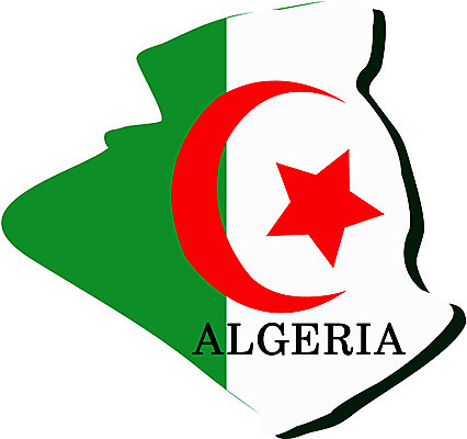 EPS 클립아트 나라 지구 외국문화 지도 일러스트 아프리카 사람없음 세계 국기 영토 국토 알제리 지명 국내일러스트 문화 파일형식 벡터