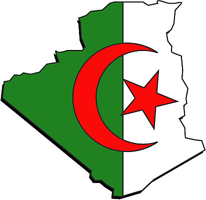 EPS 클립아트 해외 나라 지구 외국문화 지도 일러스트 아프리카 사람없음 세계 국기 알제리 지명 국내일러스트 문화 파일형식 벡터