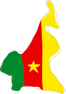 EPS 클립아트 나라 지구 외국문화 지도 일러스트 아프리카 사람없음 세계 국기 카메룬 지명 국내일러스트 문화 파일형식 벡터