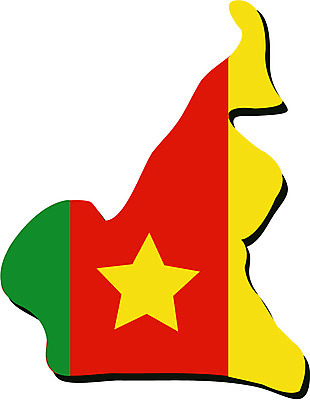 EPS 클립아트 나라 지구 외국문화 지도 일러스트 아프리카 사람없음 세계 국기 카메룬 지명 국내일러스트 문화 파일형식 벡터