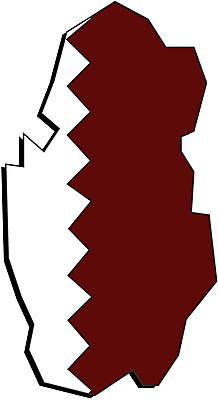 EPS 클립아트 나라 아시아 지구 외국문화 지도 일러스트 중동 사람없음 세계 국기 카타르 서남아시아 지명 국내일러스트 문화 파일형식 벡터