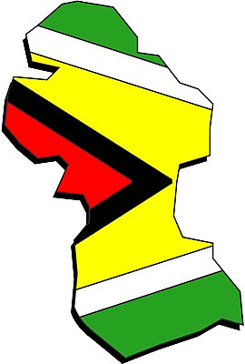 EPS 클립아트 나라 지구 외국문화 지도 일러스트 아메리카 사람없음 세계 국기 가이아나 지명 국내일러스트 문화 남아메리카 대륙 파일형식 벡터