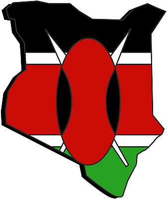 클립아트 나라 지구 외국문화 지도 일러스트 아프리카 세계 국기 케냐 지명 국내일러스트 문화