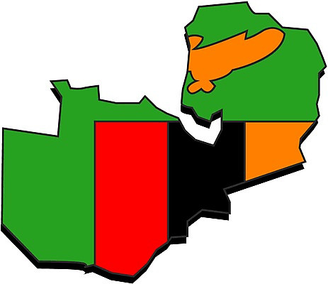 클립아트 나라 지구 외국문화 지도 일러스트 아프리카 세계 국기 잠비아 지명 국내일러스트 문화