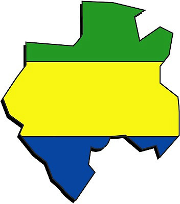 클립아트 나라 지구 외국문화 지도 일러스트 아프리카 세계 국기 가봉 지명 국내일러스트 문화