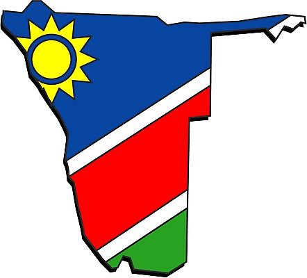 클립아트 나라 지구 외국문화 지도 일러스트 아프리카 세계 국기 나미비아 지명 국내일러스트 문화 남아프리카