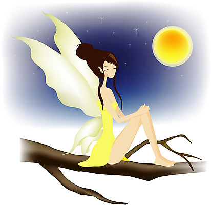EPS 나무 캐릭터 여자 컬러 일러스트 상상 요정 한명 사람 20대 성인 노란색 달 야간 상상캐릭터 여자만 여자한명만 성인여자만 청년만 청년여자만 성인한명만 청년여자한명만 성인여자한명만 성인만 국내일러스트 일러캐릭터 자연요소 식물 1 청년 파일형식 벡터