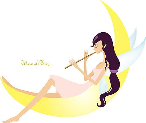 EPS 캐릭터 여자 일러스트 상상 요정 한명 사람 20대 성인 달 상상캐릭터 피리 여자만 여자한명만 성인여자만 청년만 청년여자만 성인한명만 청년여자한명만 성인여자한명만 성인만 국내일러스트 일러캐릭터 자연요소 1 청년 목관악기 파일형식 벡터