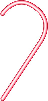 클립아트 기념일 크리스마스장식 크리스마스 일러스트 지팡이 크리스마스용품 장식 오브젝트 크리스마스지팡이 국내일러스트 이벤트 용품