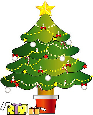 클립아트 기념일 크리스마스장식 크리스마스 일러스트 크리스마스용품 크리스마스선물 선물 크리스마스트리 오브젝트 국내일러스트 이벤트 용품