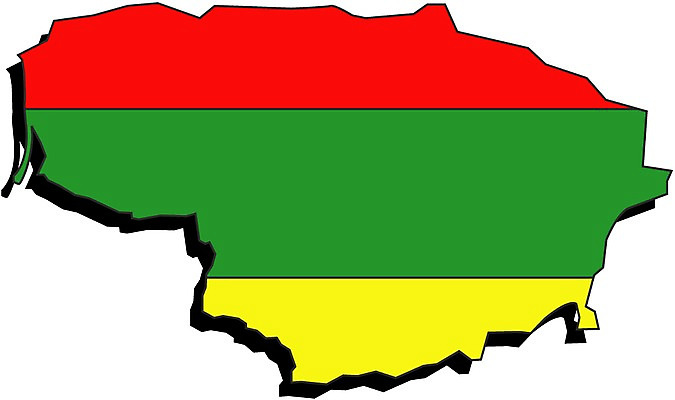 클립아트 유럽 나라 지구 외국문화 지도 일러스트 세계 국기 리투아니아 지명 국내일러스트 문화