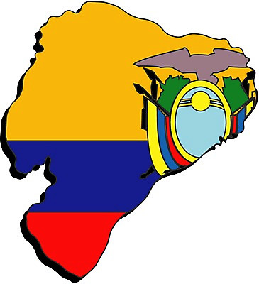 클립아트 나라 지구 외국문화 지도 일러스트 아메리카 세계 남아메리카 국기 에콰도르 지명 국내일러스트 문화 대륙