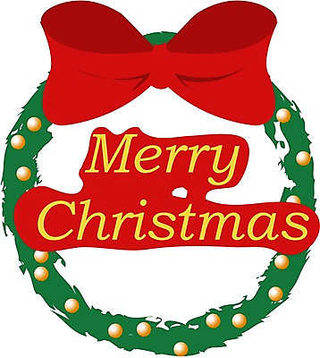 클립아트 기념일 크리스마스장식 크리스마스 일러스트 크리스마스용품 장식 화환 오브젝트 장식리스 국내일러스트 꽃 이벤트 용품