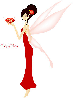 EPS 캐릭터 여자 컬러 일러스트 상상 요정 한명 사람 20대 성인 빨간색 보석 상상캐릭터 루비 루비요정 여자만 여자한명만 성인여자만 청년만 청년여자만 성인한명만 청년여자한명만 성인여자한명만 성인만 국내일러스트 일러캐릭터 1 청년 광석 파일형식 벡터