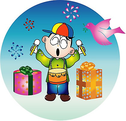 클립아트 남자 초등학생 어린이 일러스트 타악기 선물 한명 사람 소년 기쁨 북 비둘기 선물꾸러미 작은북 남자만 남자한명만 어린이만 소년만 소년한명만 국내일러스트 1 학생 감정 악기 조류