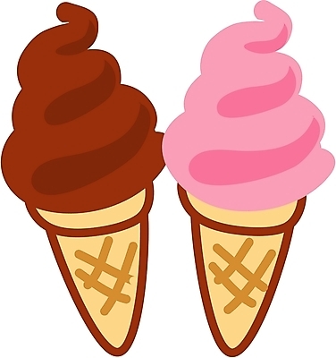 EPS 클립아트 음식 일러스트 디저트 사람없음 얼음 콘아이스크림 딸기아이스크림 초코아이스크림 국내일러스트 자연요소 아이스크림 파일형식 벡터