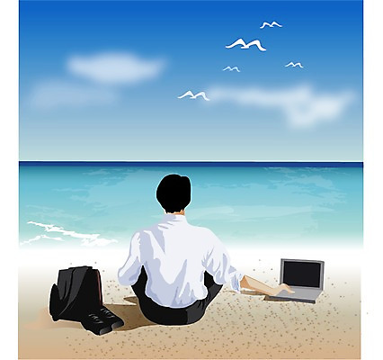 EPS 주간 웰빙 계절 남자 바다 여행 일러스트 비즈니스 휴가 한명 사람 20대 성인 해변 야외 여름 노트북 컴퓨터 업무 비즈니스맨 작업실 남자만 남자한명만 성인남자만 청년만 청년남자만 청년남자한명만 성인한명만 성인남자한명만 성인만 국내일러스트 자연요소 1 청년 전자제품 작업 직장인 파일형식 벡터