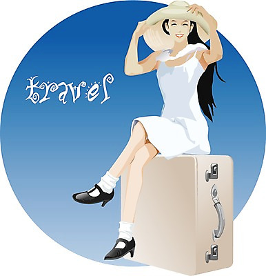 EPS 웰빙 계절 여자 여행 일러스트 휴가 한명 사람 20대 성인 여름 여름휴가 바캉스 여행가방 여자만 여자한명만 성인여자만 청년만 청년여자만 성인한명만 청년여자한명만 성인여자한명만 성인만 국내일러스트 1 가방 청년 파일형식 벡터 여름_계절