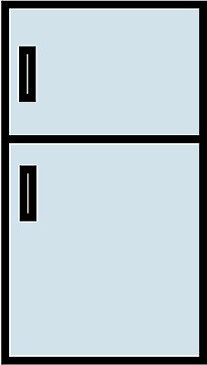 EPS 일러스트 사람없음 전자제품 가전제품 오브젝트 전자 냉장고 냉동고 국내일러스트 파일형식 벡터